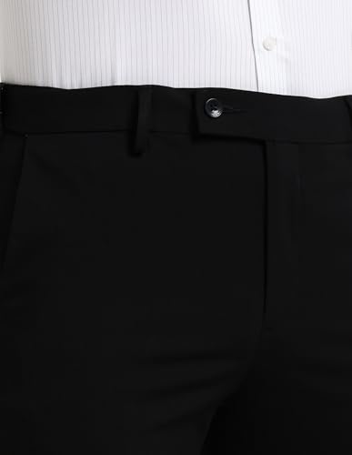 ARROW Men's Regular Pants (ARAITR2137_Black