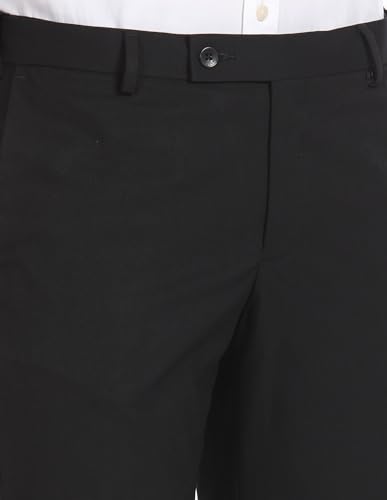 Arrow Mid Rise Patterned Trousers Black