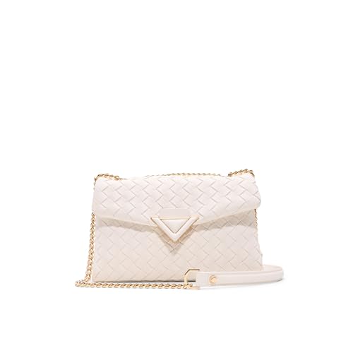 Aldo SOFTWOVEN Women's White Cross Body Bag