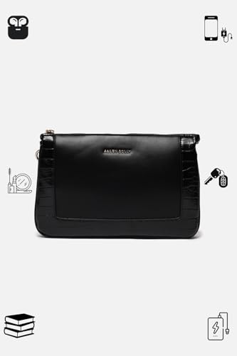 Allen Solly Women Animal Textured Structured Crossbody Bag