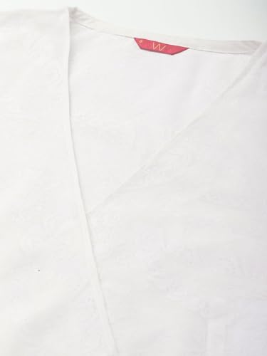 W for Woman Women's Viscose Light Purple Pom Dress Floor Length (21FEW16039-116511_Lavender_XS)