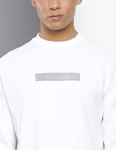 Calvin Klein Mens White Color Sweatshirt (XS)