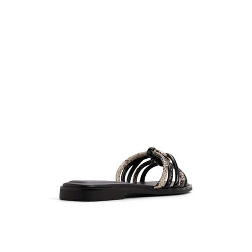 Aldo EBANDERIELA Black Ladies Flat Sandals