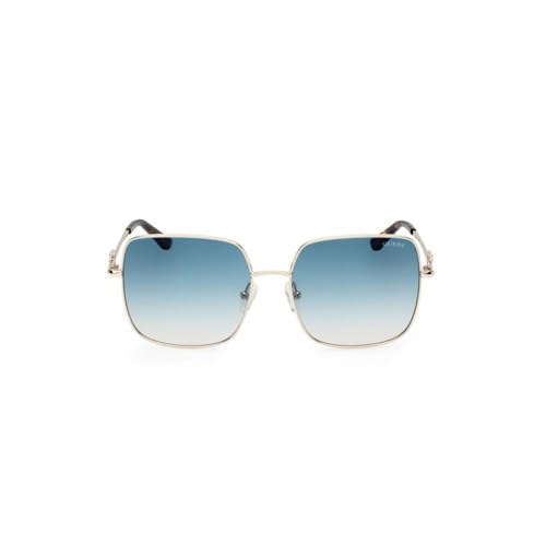 Guess 100% UV protecetd | Gradient | Polarized | Large | Full Rim | Butterfly | Frame: Gold | Lens: Green