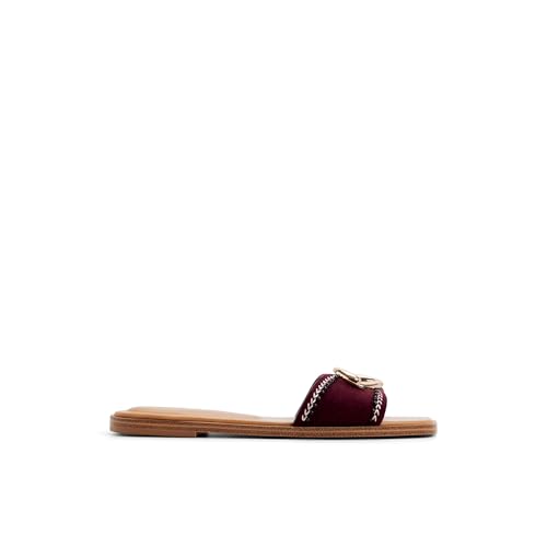 Aldo BIGGINA Maroon Ladies Flat Sandals