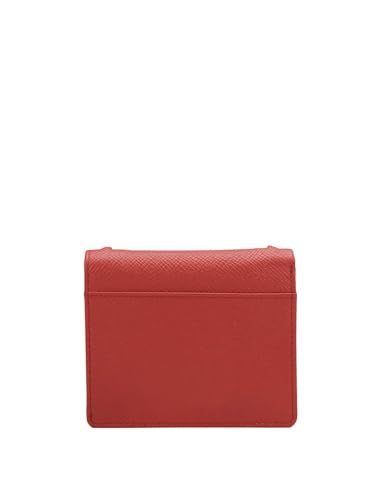 Da Milano Sling Leather Wallet for Women - Corallo