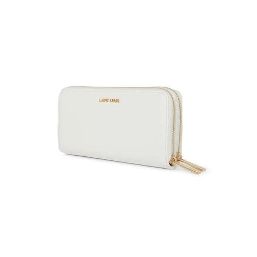 Lavie Zipper Dual Zip PU Women's Casual Wear Wallet (White, Large)