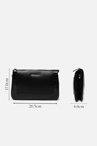 Allen Solly Women Animal Textured Structured Crossbody Bag