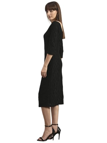 VERO MODA Womens Midi Dress Black