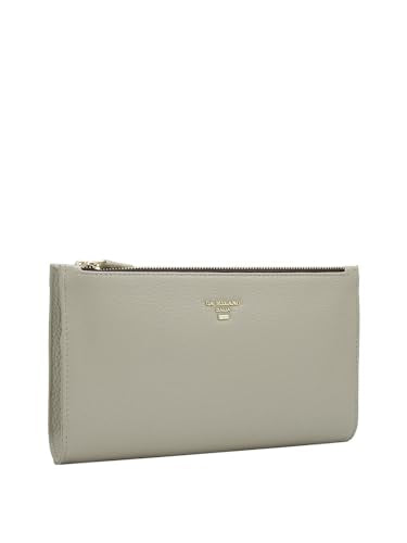 Da Milano Genuine Leather Green Multi Pouch (10058)