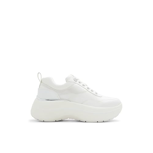 Aldo ETIENE-IN100 Ladies White Wedge Sneakers