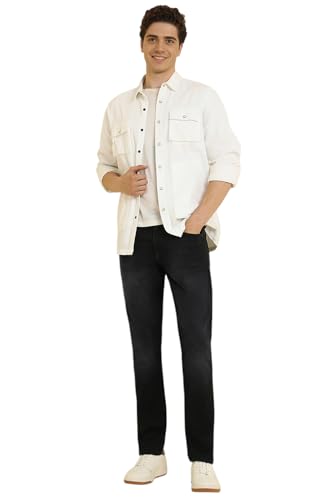 Allen Solly Men's Slim Jeans (ALDNASLF798249_Navy