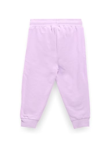 U.S. POLO ASSN. Kids Regular fit Girls Cotton Track Pants (UGTRK0142_Purple_12M)