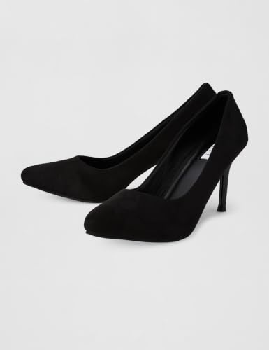 ELLE Women Pump Shoes, Colour-Black, UK-5