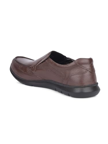 Bata Men Formal Slip On Shoes - Brown (6Uk)
