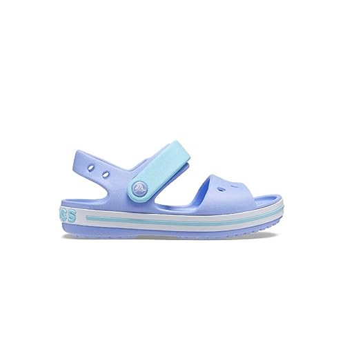 Crocs Kids Crocband Sandals, Moon Jelly, 6 Toddler