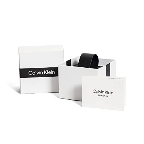 Calvin Klein Ck Unite Qtz Basic Slim White Tonneau Dial Women's Watch- 25100122