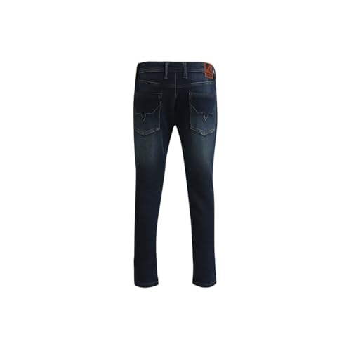 Pepe Jeans Men's Straight Jeans (PM208099Q031_Dark Indigo