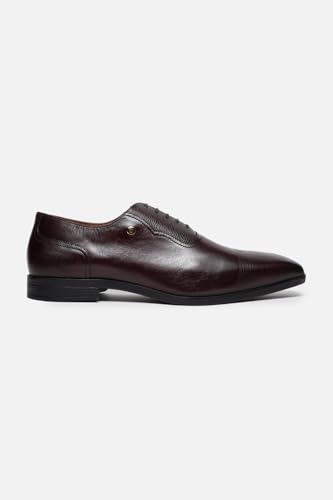 Louis Philippe_Mens_Formal_Shoes_(LPSCSMUFL00483_Brown_40)