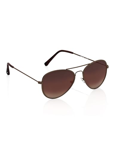 Fastrack Sunglasses |Aviator Brown |UV protected | Medium