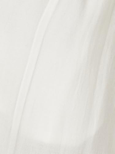 Max Women Embroidered Hem Palazzos (White_XXL)