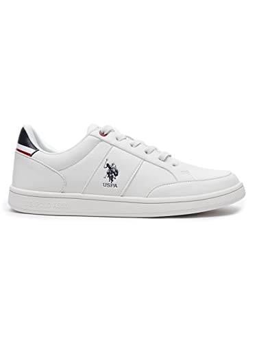 U.S. Polo Assn. ULRIN Men's Off White Sneakers-(UK/8) (US/7) (2FD22536A01)