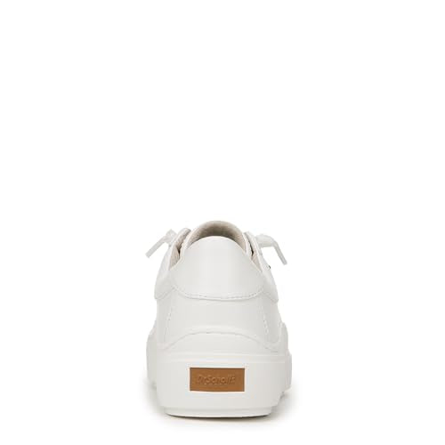Dr. Scholl's Shoes Womens Time Off Go, White Smooth, 6.5