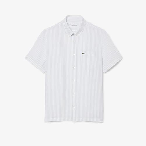 Regular Fit Short Sleeved Linen Shirt