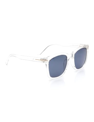 Fastrack Blue Square Plastic 100% UV Protected Sunglasses for Men and Women(P498BU4PV)