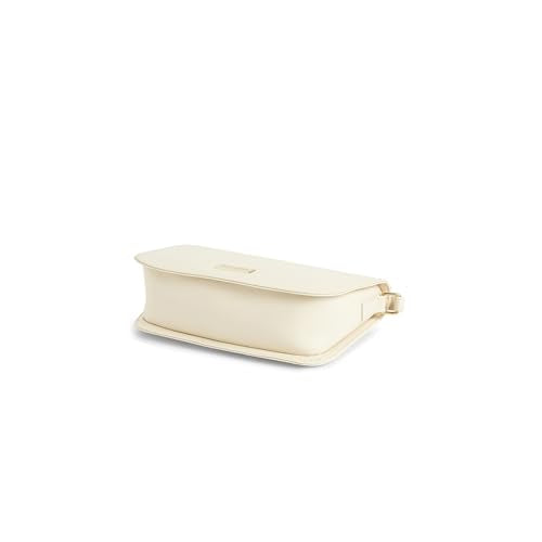 Caprese Carol Medium Sling Bag for Women with Adjustable Strap & Zipper Closure for Comfortable Wear | Versatile Handbag for Everyday Use, Travel, and Special Occasions (Off-White)