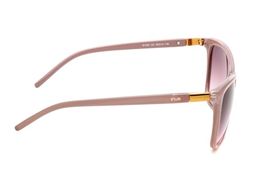 IRUS Women Butterfly sunglasses | 100% UV protection | Medium Size | Pink Gradient Polycarbonate lens