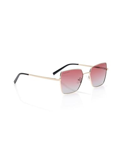 Fastrack Polarized Geometric Sunglasses for Unisex (Small)