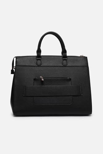 Allen Solly Womens embroidered black HANDBAG