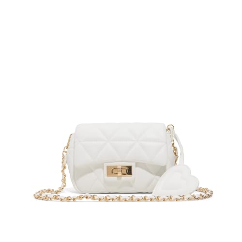 Aldo Women's BBELLAMINI Cross Body Bag, White