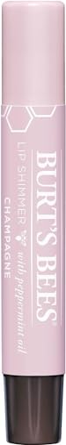Burt's Bees 100% Natural Moisturizing Lip Shimmer, Champagne, 1 Tube