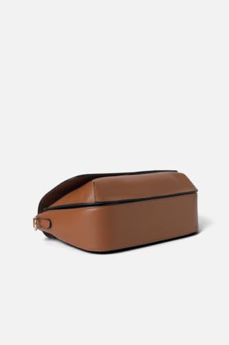 Women Brown Print Casual Sling Bag