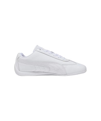 PUMA | Speedcat Full Leather Sneakers | White-Feather Gray | 11UK
