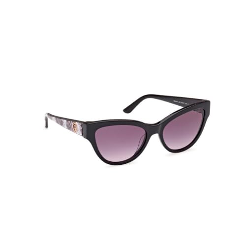 GUESS 100% UV protecetd | Gradient | Large | Full Rim | Cat Eye | Frame: Black | Lens: Grey
