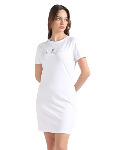 Clavin Klein Womens White Color Dress