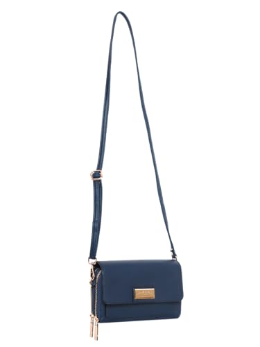KENNETH COLE stylish & trendy Women's Broxa Flap Over Sling Bag | Ladies Purse Handbag for Women and Girls - KCSL3001