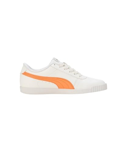 Puma Womens Propella Warm White-Smokey Gray-Clementine Sneaker - 8 UK (39584404)