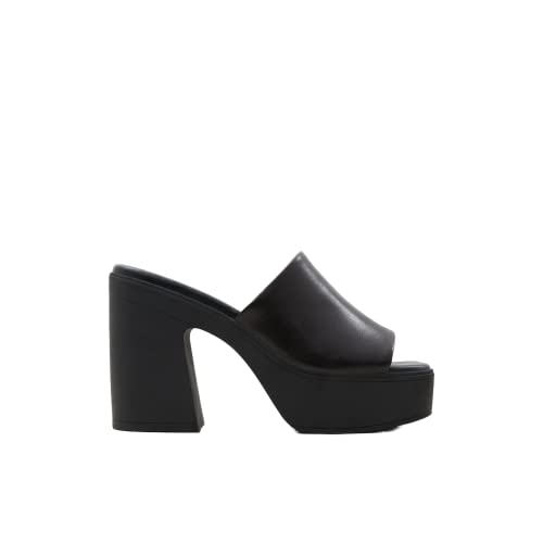 Aldo Maysee Women's Black Block Heel Sandals Size 2