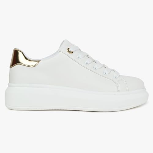 Aldo REIA-110-OTHER White Synthetic Low top Fashion Sneakers