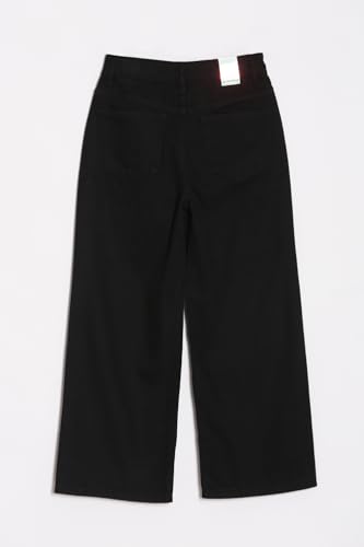 Allen Solly Girls Black Regular Fit Jeans