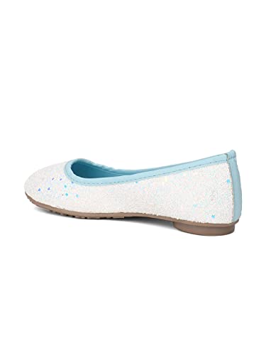 Disney Unisex-Child ICE Princess Crystal Blue Sneaker - 1 UK (3110158)