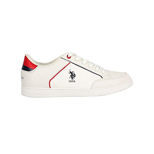 U.S. POLO ASSN. Mens Stanford 2.0 Off White Sneaker - 7 UK (2FD22180A01)