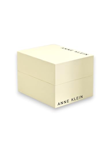 Anne Klein Women's AK-5618BKGB Analog Watch, Stainless Steel Mesh