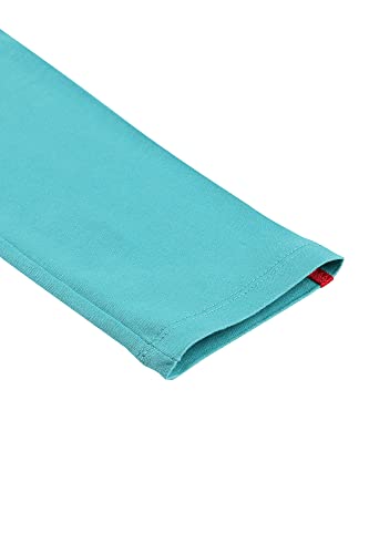 W for Woman Light Blue Solid Knitted Women's Tights