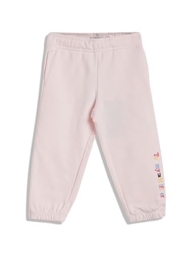 Tommy Hilfiger Regular Fit Graphic Mid Rise Joggers Pink
