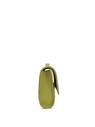 Da Milano Women's Leather Clutch - Green